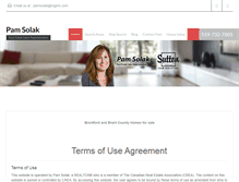 Tablet Screenshot of pamsolak.com